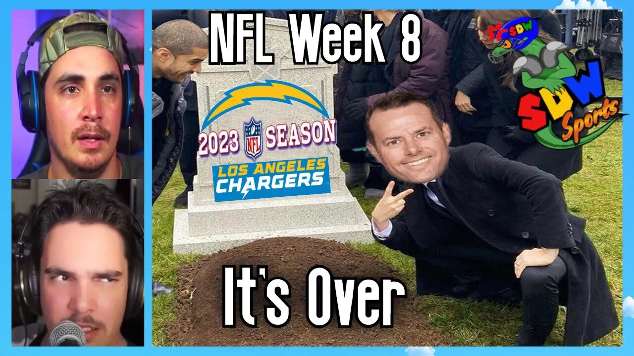 NFL Week 8: The Charger's Season Is Dead