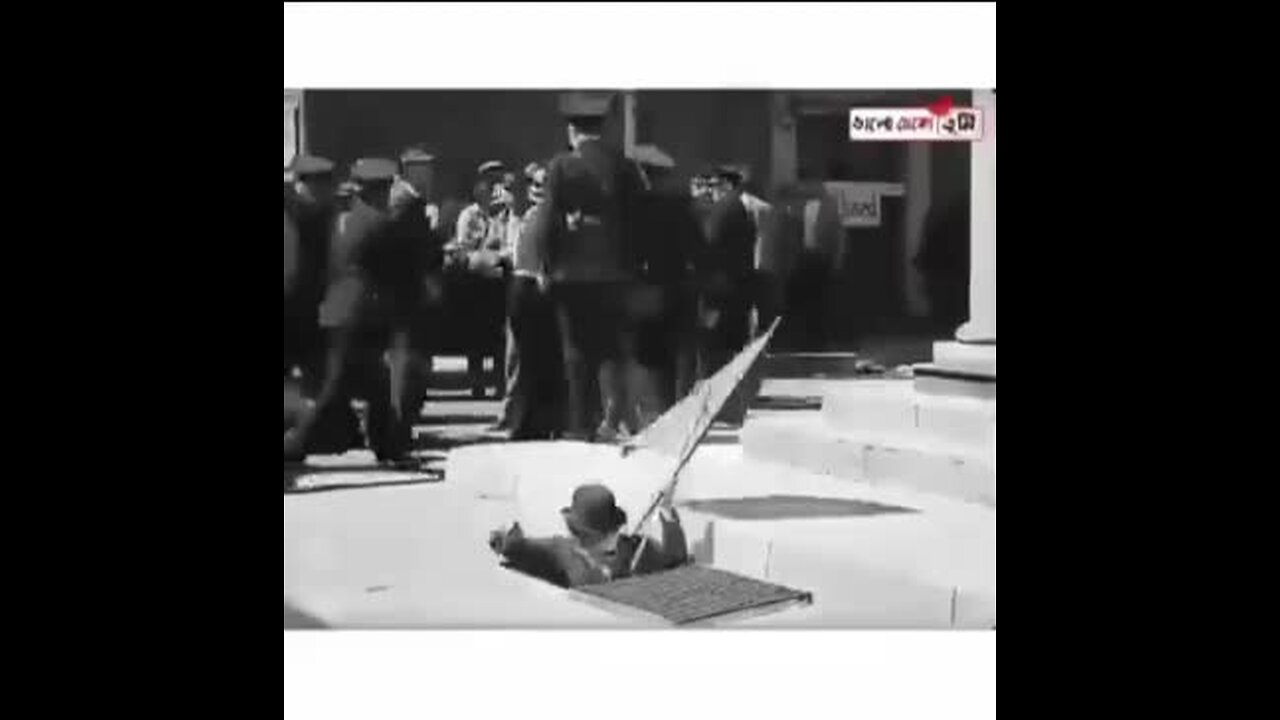 this video of Charlie Chaplin