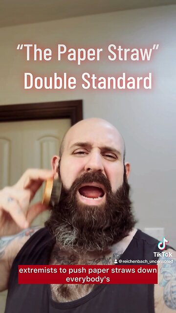 Double Standard: How come it’s okay for paper straws to be wrapped in plastic? #climatechange