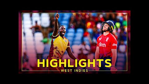 Hope Leads WI Home! | Highlights | West Indies v England | 5th T20l