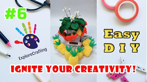 Fruit-inspired Creations using Everyday Items #6