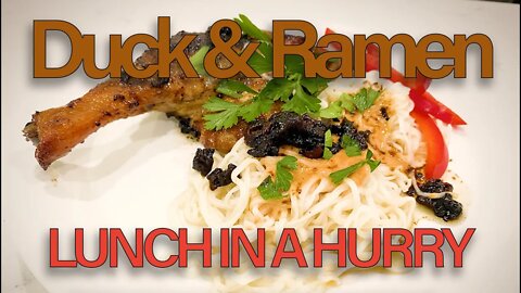 BAM!!! DUCK & RAMEN - LUNCH AWESOMENESS!