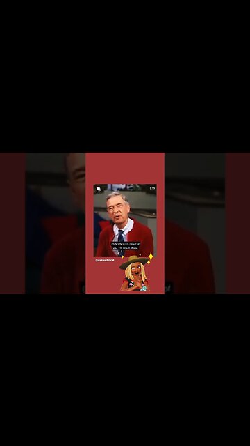 MY TV PAPPY MR. ROGERS PROUD OF ME BITCH 😝😙 I FEEL APPRECIATED ♍ 11:11 & IM PROUD OF YALL TEW🤩