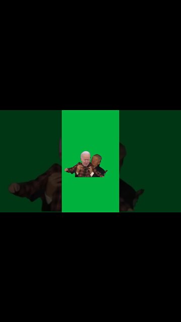 Green Screen – Trump and Biden baby