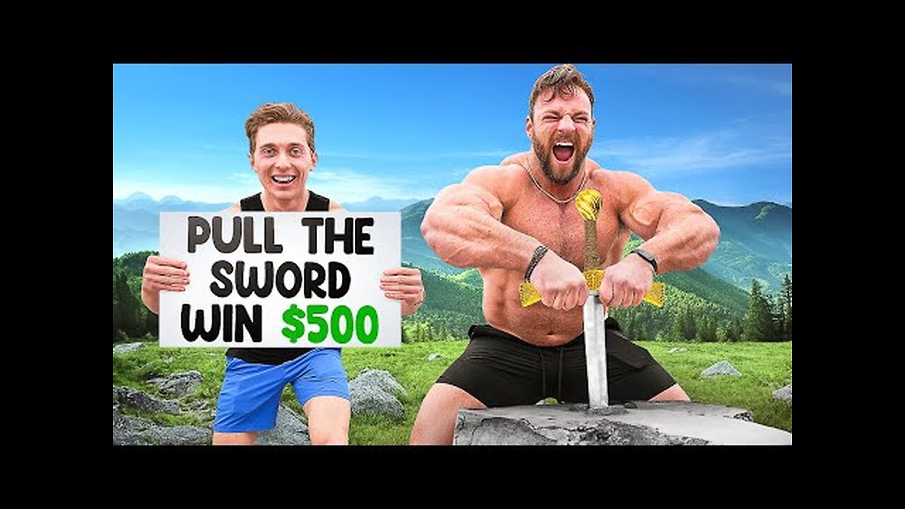 Pull the Sword from the Stone, Win $500