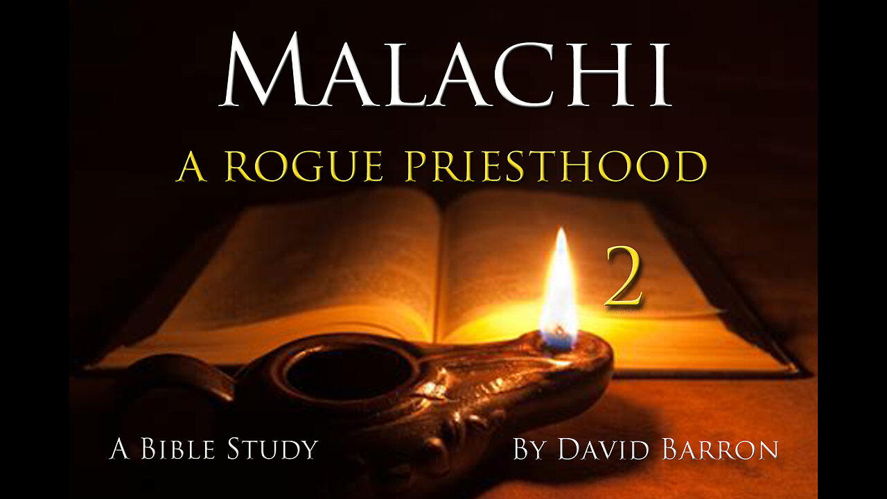 Malachi: 2 ~ A Rogue Priesthood by David Barron