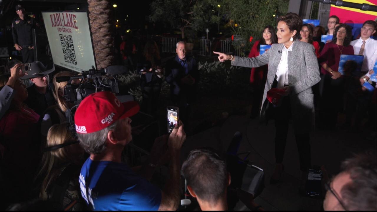 WATCH: Kari Lake Wrangles Fake Media (Again) & What Happens At The End Will Warm Your Heart