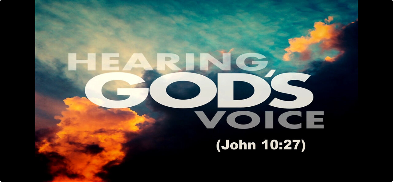 Hearing God's Voice - Why It's Important