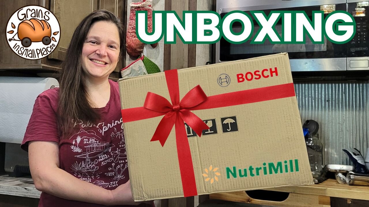 Unboxing a Gift from @Nutrimill! $20 OFF Coupon Code: grainy