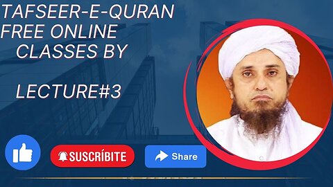 Tafseer-e-Quran Free Online Classes lecture#3 In Ramazan By MUFTI Triq Masood