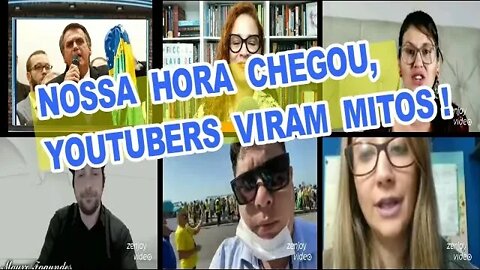 NOSSA HORA CHEGOU , YOUTUBERS VIRAM MITOS !