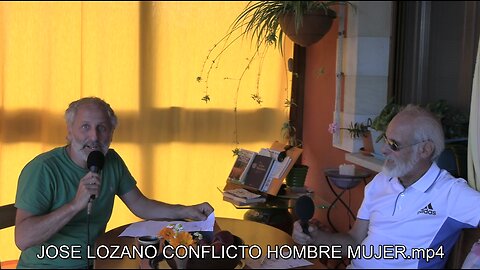 ENTREVISTA A JOSE LOZANO SOBRE EL CONFICTO DE HOMBRE MUJER