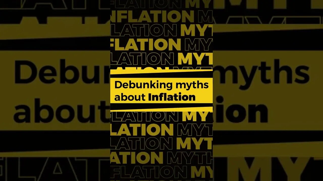 Debunking Inflation Myths #6: Money matters