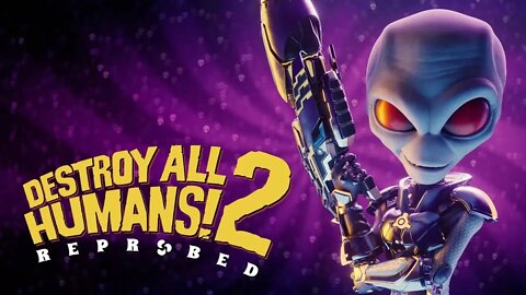 Jogando DESTROY ALL HUMANS! 2: REPROBED no Xbox Series S 1440P 60FPS