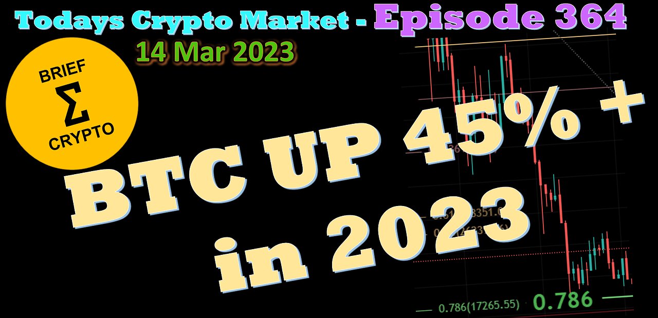 BriefCrypto - BTC UP +45% in 2023 - CPI as expected at 6.0%