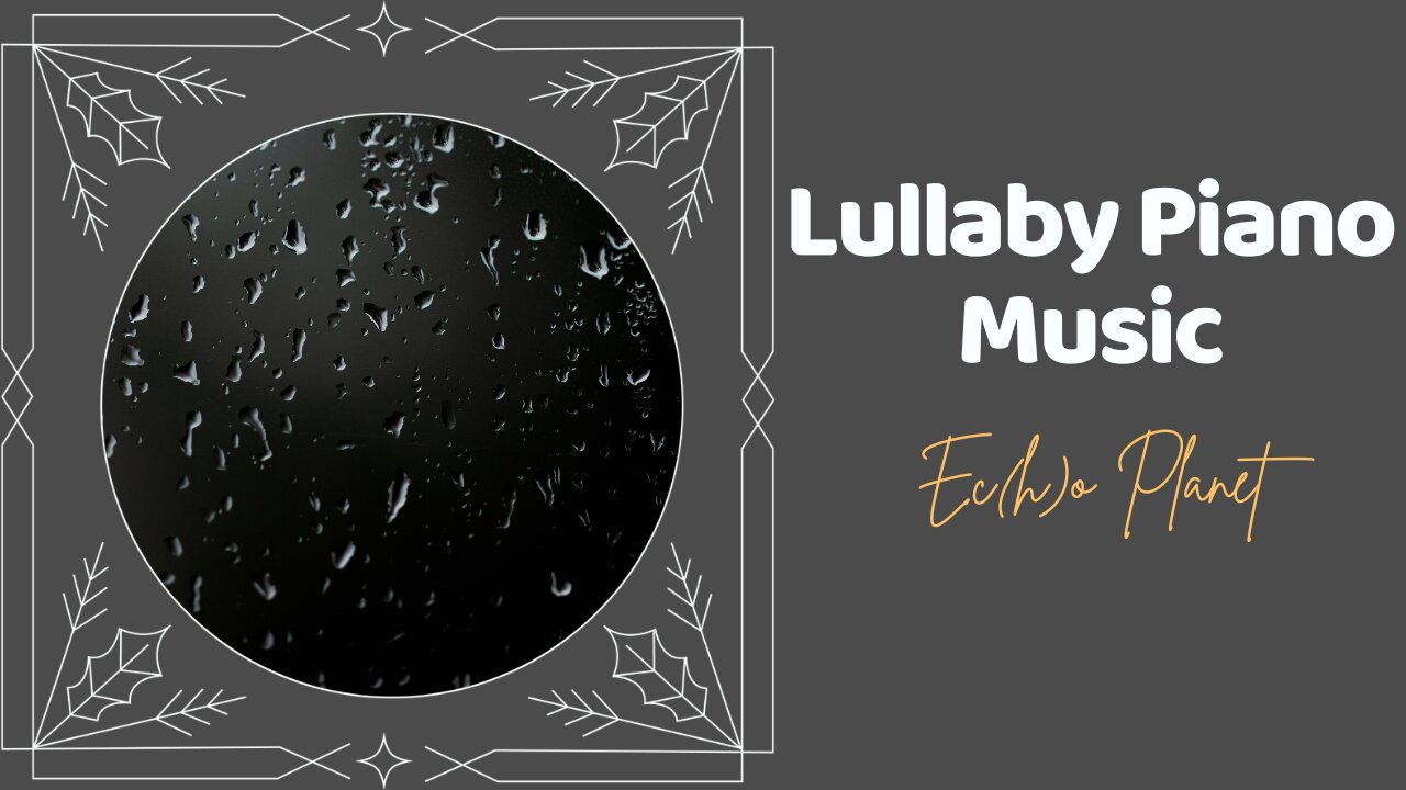 Lullaby Piano Music | Night Window | Deep Relax | Meditation & Relaxation #lullaby #relax 🎹🎶