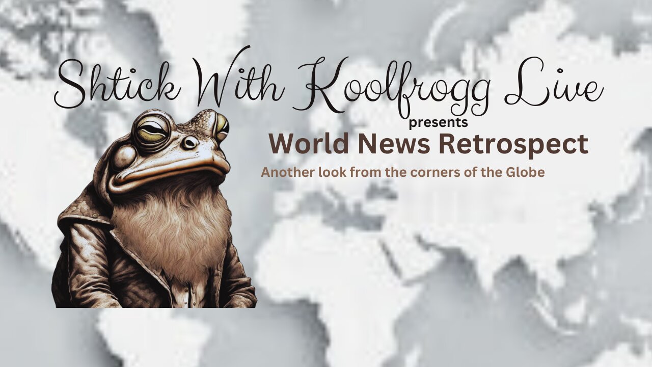 Shtick With Koolfrogg Live - World News Retrospect - Baba Siddique Shot - Alex Salmond dies Suddenly - THAAD missile defense system in Israel - Kamala Harris’ Medical Report - ‘Free ki revri' -