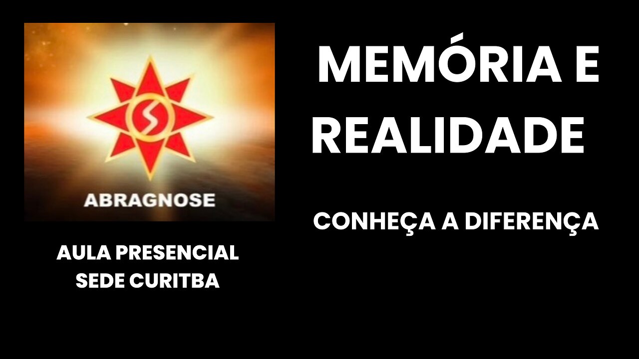 MEMÓRIA E REALIDADE - CONHEÇA A DIFERENÇA