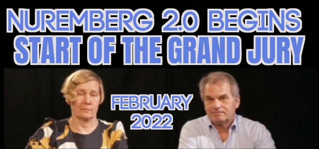 ⚖🚨Start of the Grand Jury: Global Vaccine Murder