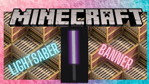 Minecraft: Lightsaber Banner