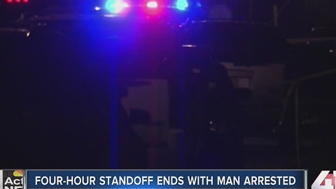 Police end standoff with suspect in KCMO