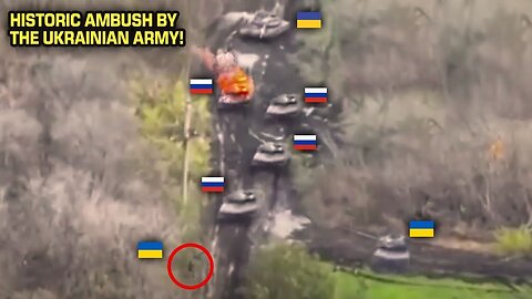 Wonderful Ambush: Elite Ukrainian Soldiers Derailed The Russian Convoy!