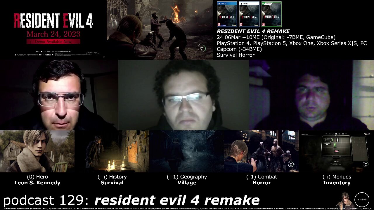 podcast 129: resident evil 4 remake