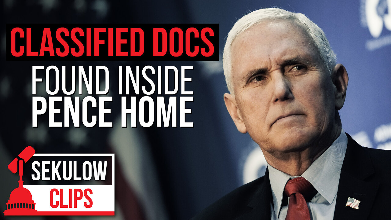 Classified Docs Found Inside Former VP Pence’s Home