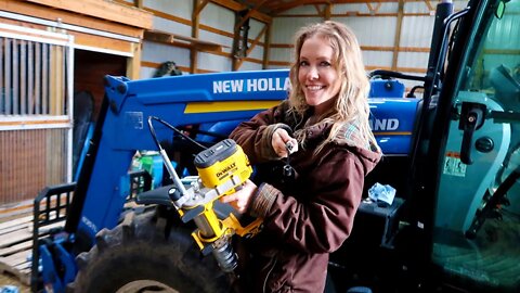 Maintenance Work On The New Holland Tractor - Mail and Critter Chaos!