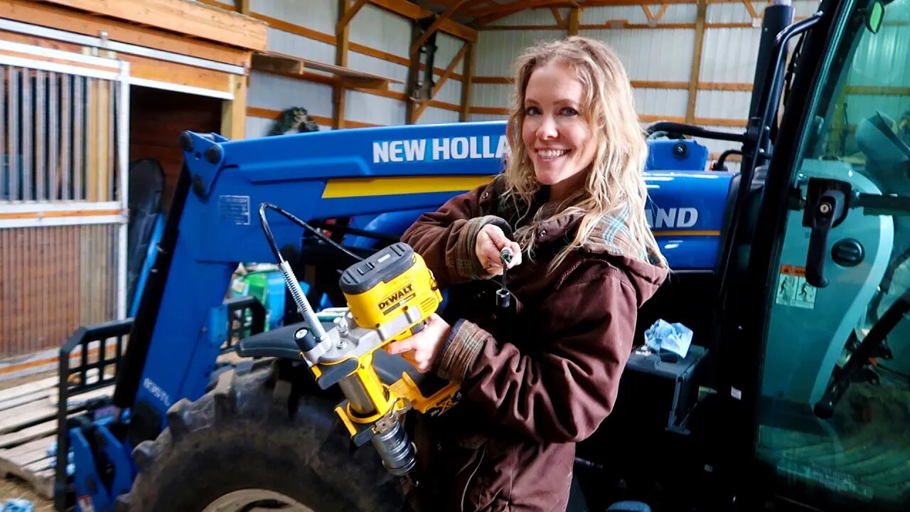 Maintenance Work On The New Holland Tractor - Mail and Critter Chaos!