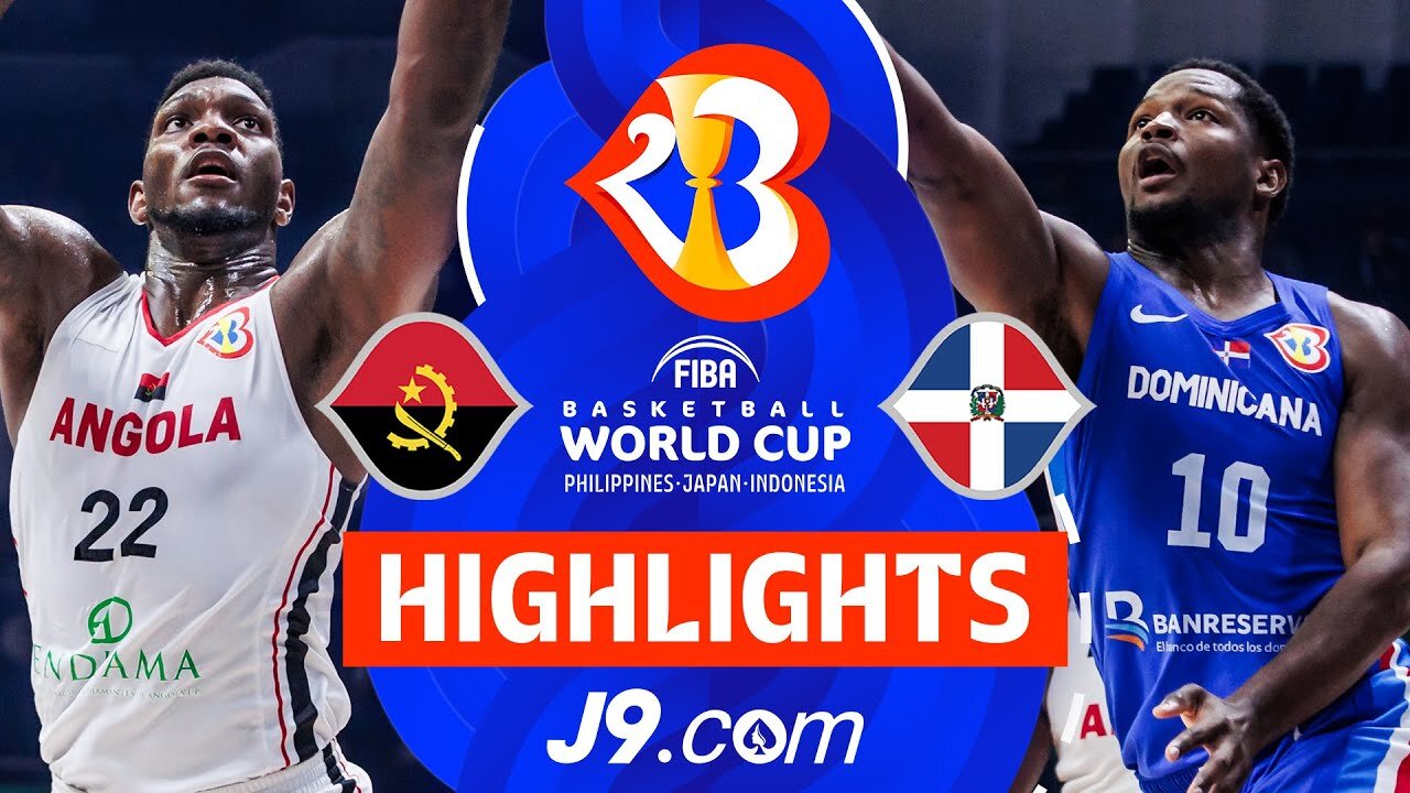 Angola 🇦🇴 vs Dominican Republic 🇩🇴 | J9 Highlights | FIBA Basketball World Cup 2023