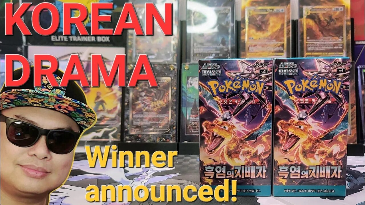 Korean Pokémon Ruler of the Black Flames (Obsidian Flames) What's Inside? - Booster Boxes Opening!