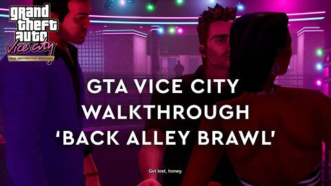 GTA Vice City Definitive Edition - Walkthrough - Back Alley Brawl