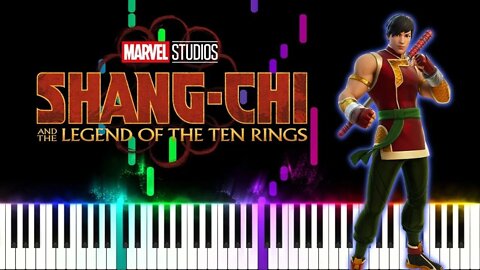 🔥 Xu Shang Chi Theme Tutorial Piano Cover 👈