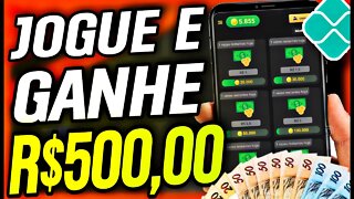 🔴BOMBA APP PARA GANHAR DINHEIRO JOGANDO PAGA $500 HOJE