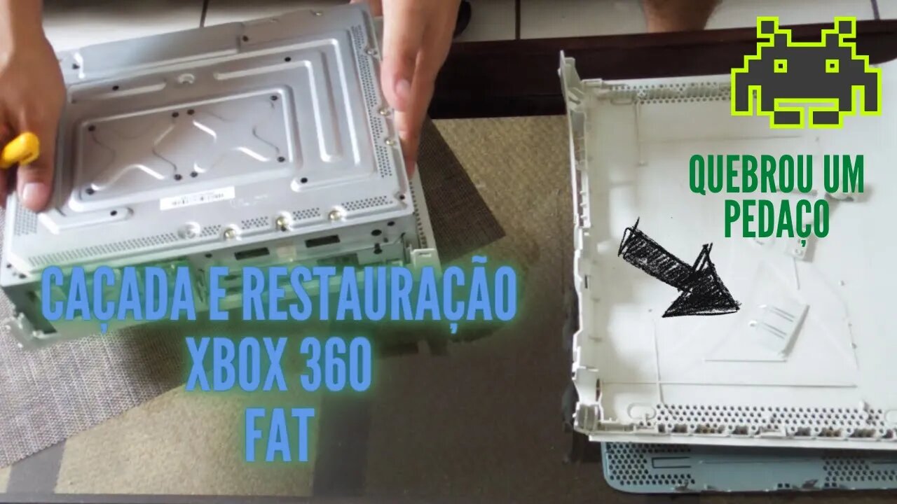 CAÇADA XBOX 360 FAT + GERALZINHA