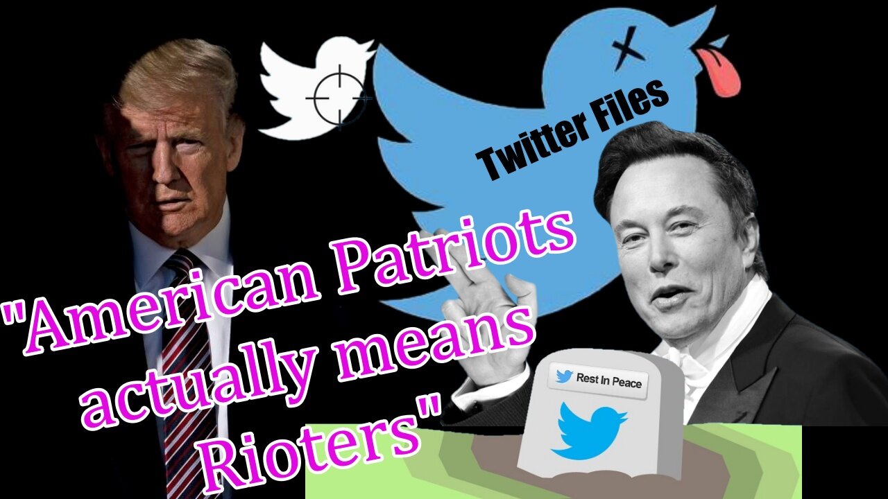 Elon Musk Reveals Twitter's RETA*ED reason to ban Trump! Quick Break down!