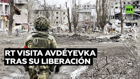 RT visita Avdéyevka para hablar con sus liberadores