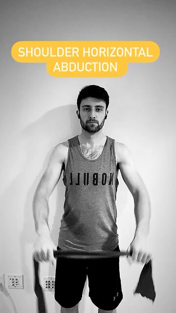 Shoulder Horizontal Abduction #wellness #mobility #exercise #military