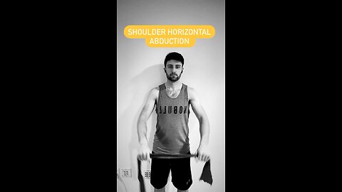 Shoulder Horizontal Abduction #wellness #mobility #exercise #military