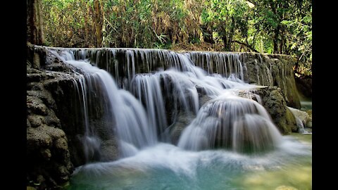 Best 😍waterfall 🌊with sound. Best for relaxing