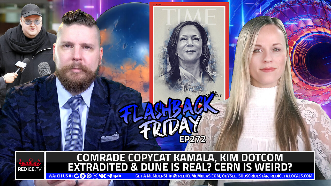 Comrade Copycat Kamala, Kim Dotcom Extradited & Dune Is Real? CERN Is Weird? - FF Ep272