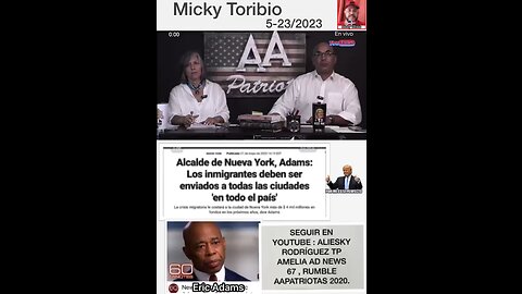 ERIC ADAMS — ALCALDE DE NEW YORK