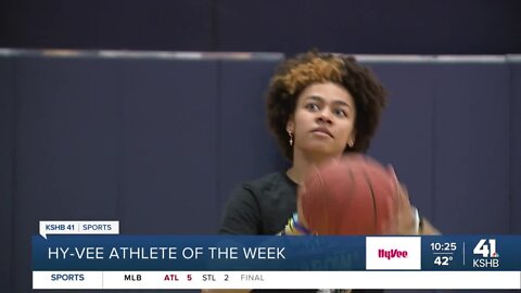 Hy-Vee Athlete of the Week: Blue Valley North’s Jaliya Davis fueled by competitive spirit