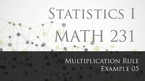 Multiplication Rule: Example 05