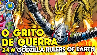 GODZILLA RULERS OF EARTH - NÚMERO #24 [ GODZILLA + JET JAGUAR VS TRILÓPODES ]