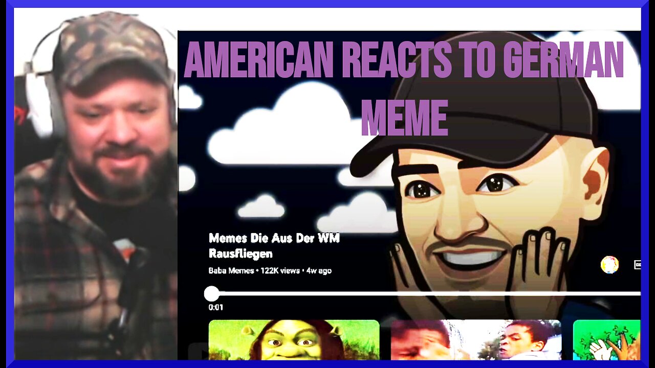 American Reacts to German MEME