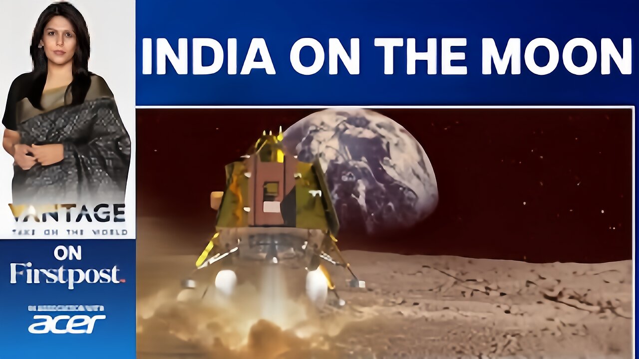 India's Chandrayaan 3 Soft Lands on the Moon