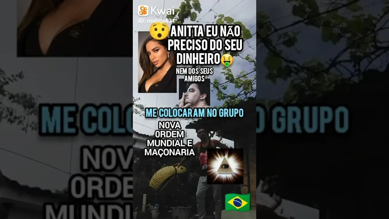 Anitta seu 🤑dinheiro não me compra! 🇧🇷DEUS PÁTRIA E FAMÍLIA