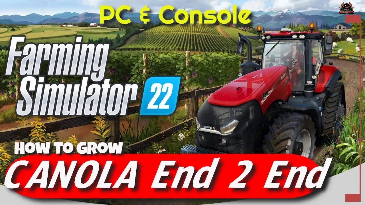 How to Grow Canola End to End // Farming Simulator 22